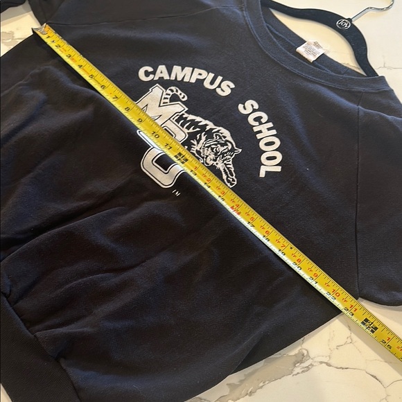 Vintage MSU Campus School Black Sweatshirt - Picture 9 of 11